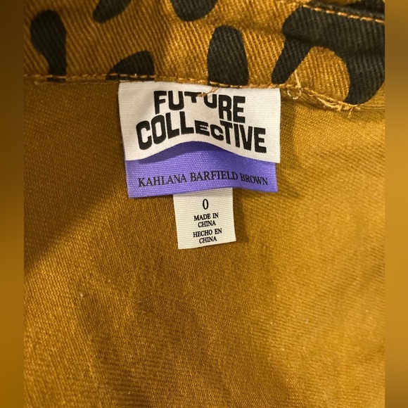 Animal Print Denim Long Jacket/Dress - L NWOT - Picture 11 of 11